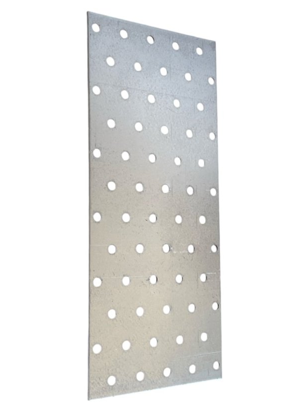 PP13 / PP24 Destička perforovaná 100x240x2mm tesařská spojka děrovaná pozinkovaná CE
