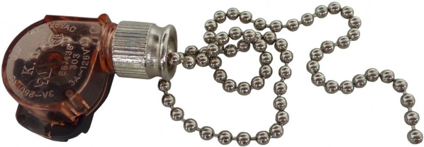 Průchozí vypínač korálkový 1A