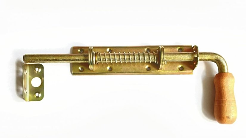 WSP 400 Zástrč pružinová s dřev. koncovkou 400x50mm