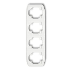 KARLIK Rámeček na zásuvku čtyřnásobný zlatý