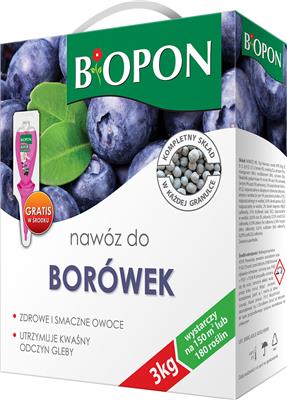 Hnojivo pro borůvky 3 kg