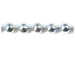 Řetízek korálkový 3,2mm stříbrný
