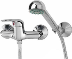Vanová baterie se sprchovým setem chrom FIJI / FI-168.CH