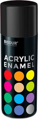 Akrylový email ve spreji - matná černá  400ml/RAL 9005