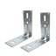 KP 5 / KP 9 Budowlany kątownik ciesielski z przetłoczeniem 150x150x65x2,5mm