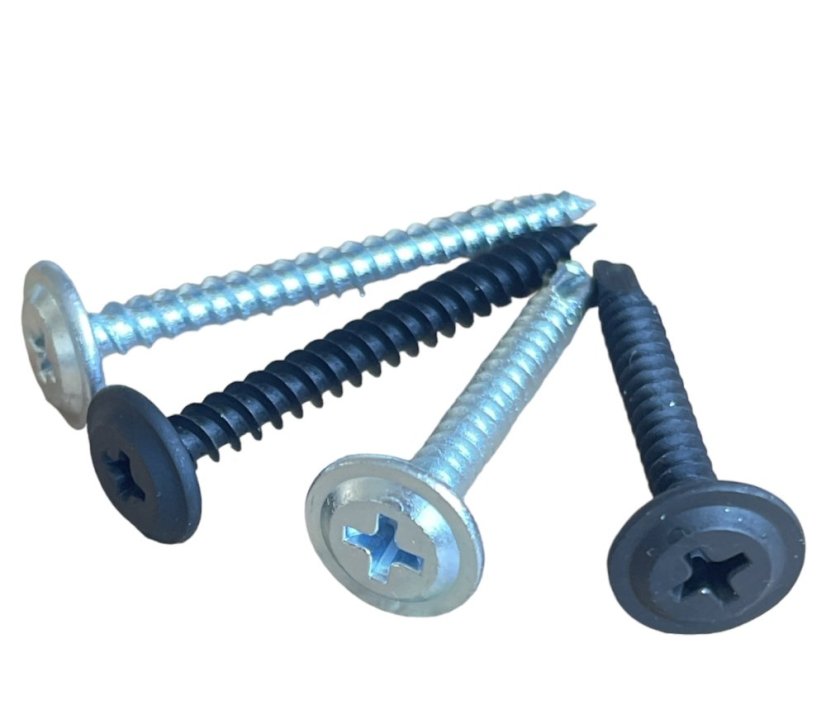 WSP Zinek 4,2x40 vrut samovrtný s rámovou hlavou a křížovou drážkou do plechu - 500ks