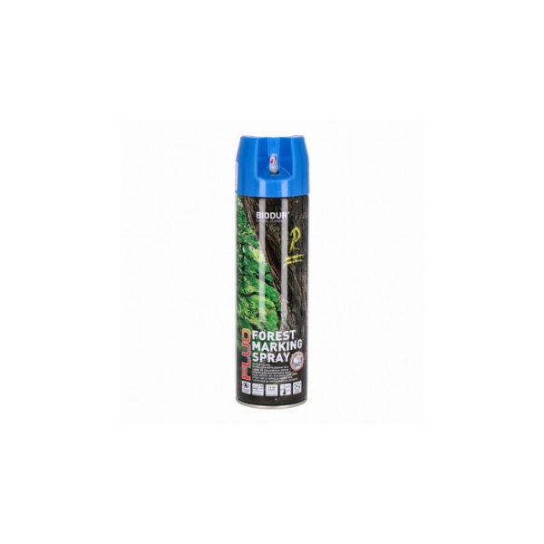 Biodur FOREST MARKING SPRAY Niebieski, 500 ml, aerozol