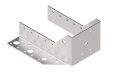 Trámová botka otevřená Wb80-150 80x150x2.0mm