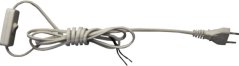 Propojovací kabel plochý s vypínačem 3m 2x0,75