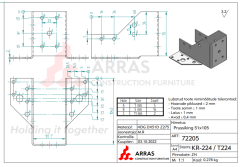 Trámová botka otevřená WB50-105 50x105x2.0 mm