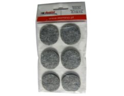 Filcová podložka d40 šedá - 6 ks