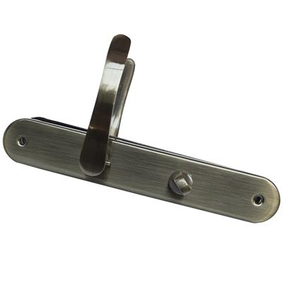 Záchodové dveřní kování mosazné 72mm