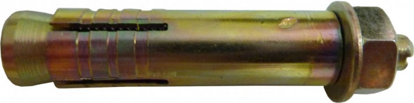 Kotva pouzdrová ocelová d16 m12x100 - 20ks