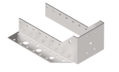 Wb80-180 Wieszak belki 80x180x2.0mm