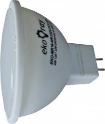 żarówka LED MR16 4W/ 12V 360lm G5,3 /ciep/G