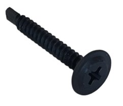 Wkręt samowiercący z borem z łbem podkładkowym do metalu fosfatowany 4,2x40 - 500szt