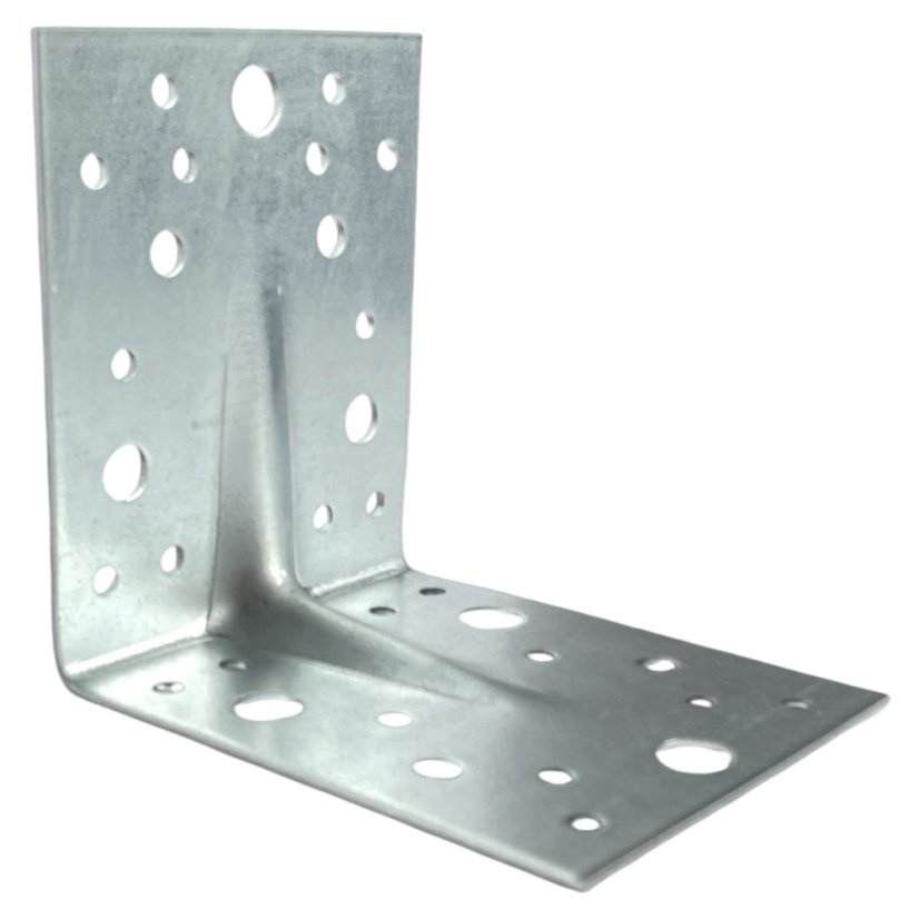 KP 2 Budowlany kątownik ciesielski z przetłoczeniem 105x105x90x2,5mm