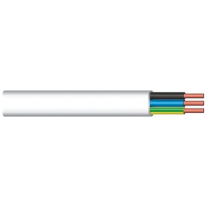 Staveništní kabel YDYp s PVC izolací plochý 450V/750V 2x2,5 - 100m