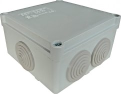 Přístrojová krabice pro povrchovou montáž hermetická 100x100x50 IP65