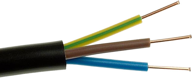 Kabel do země YKY 600V/1000V 4x2,5 - 100m