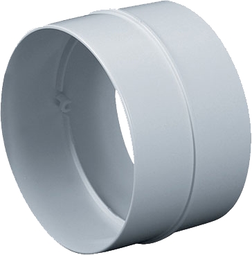 Spojka na PVC kulaté trubky Ø 125mm