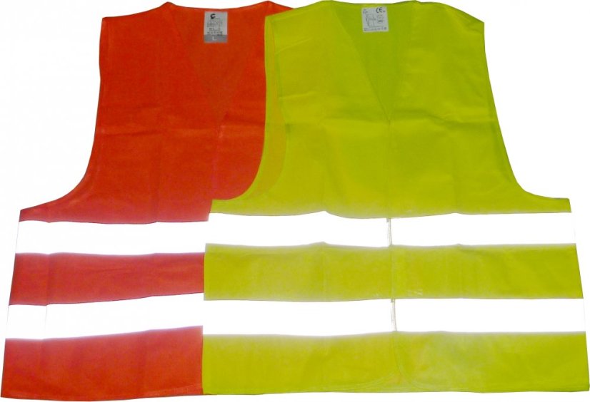 Vesta výstražná oranžová XL s certifikací