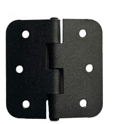 Z 75c Závěs stavební černý 75x75x2mm