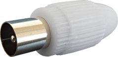 wtyczka ANTENOWA PROSTA - IEC:  K1331
