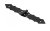 ZFD 200c Zawias francuski ozdobny 200x33x2mm czarny