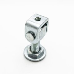 ZRS 16 b Závěs stavitelný k přivaření 44mm M16 bílý zinek