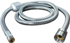 Plastová hadice ke kuchyňské baterii chrom 150cm