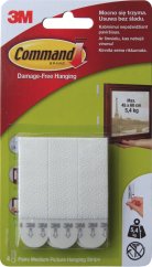3M Command Lepicí pásky na fotorámečky střední 4ks 45x60cm