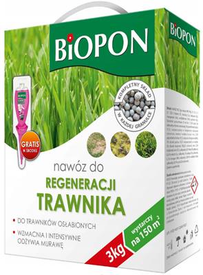 Hnojivo pro regeneraci trávníku 3 kg