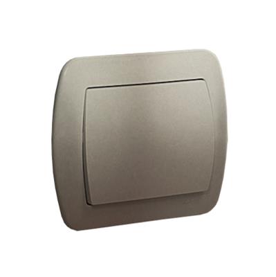 KONTAKT SIMON jednoduchý vypínač satina