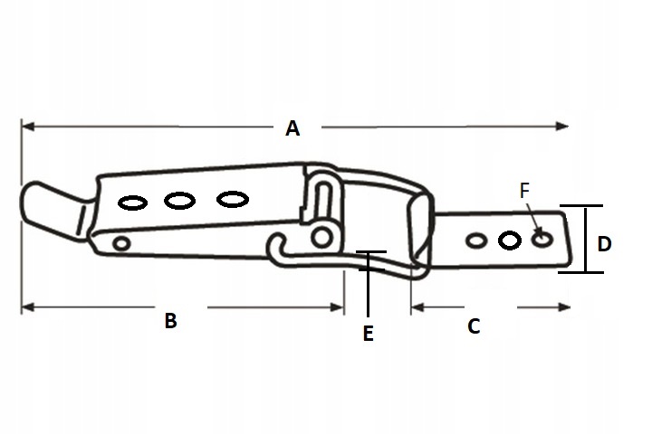 ZSK 200 Zámek bedny 200mm