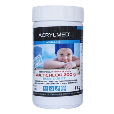 Tabletki chlorowe 200g  BLUE  Multichlor 1kg