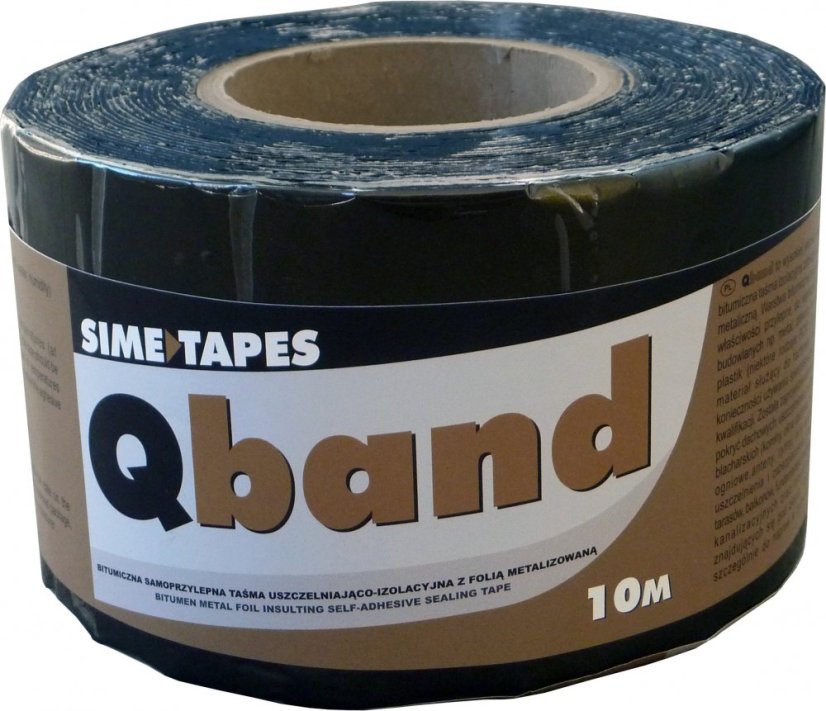 Hydroizolační těsnící páska QBAND antracit 100mm x 10m
