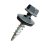Wkręty farmerskie samowiercące z borem, farmery 4,8x20 szary RAL 7024 - 250szt