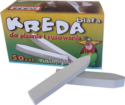 Bílá tabulová křída 50ks