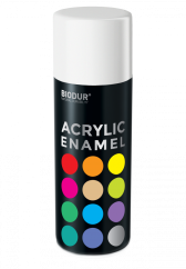 Akrylový email ve spreji - lesklá bílá 400ml/RAL 9010