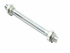 Oś kompletna do koła 12mm