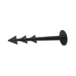 Plastový kotvící kolík na agrotextílie s hroty 12,5cm - 50ks