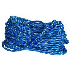 PPF 10 Polypropylenové lano pletené s jádrem - průměr 10mm, 30 metrů modré
