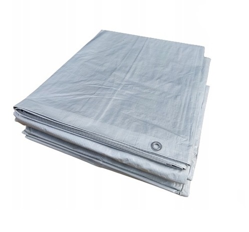 Zakrývací plachta stříbrná 3x4m 130 g