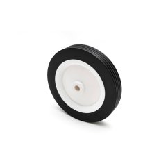 Kółko do wózka 105/10kg, łożysko ślizgowe, białe