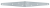 ZTS 200 Zawias trójkątny 200x40x2mm
