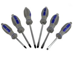 Sada křížových i plochých šroubováků 6ks