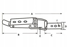ZSK 200 Zámek bedny 200mm