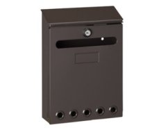 Poštovní schránka Hybryda hnědá