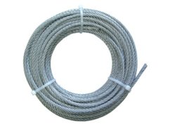 Ocelové lano DIN3055 6x7 3,0 mm - 25 metru
